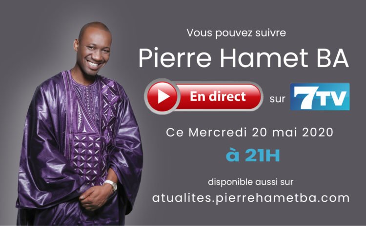 pierre hamet ba en direct sur 7TV